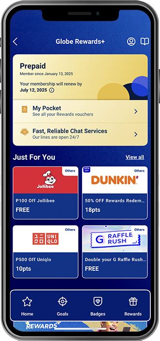 Globe Rewards+ .